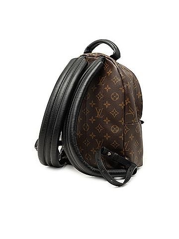 Louis Vuitton Louis Vuitton Monogram Reverse Palm Springs Backpack M43116 Brown Leather Women's LOUIS VUITTON (view 2)