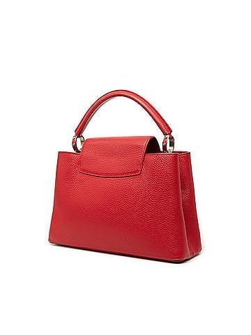 Louis Vuitton Louis Vuitton Capucines PM Handbag Shoulder Bag 2WAY M42237 Ruby Red Taurillon Leather Women's LOUIS VUITTON (view 2)
