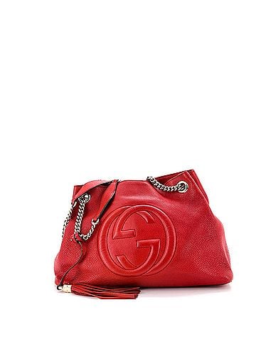 Gucci Soho Chain Strap Shoulder Bag Leather Medium (view 1)