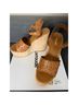 Larroudé 100% Leather Brown Sandals Size 9 - photo 14