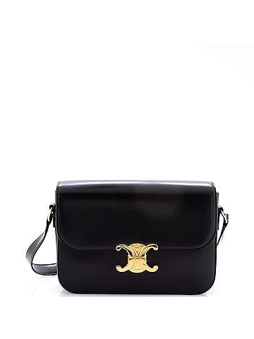 Céline Triomphe Shoulder Bag Smooth Calfskin Medium (view 1)