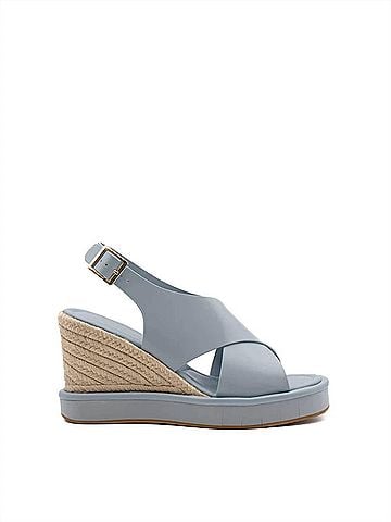 Paloma Barceló Women's Ekaterini Wedge Sandal in Iceberg (view 1)