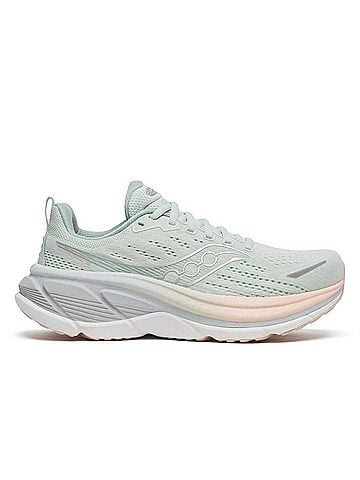 Saucony Women's Hurricane 25 Shoes in Mist/Cameo (view 1)