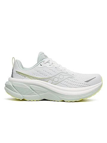 Saucony Women's Hurricane 25 Shoes - Wide in White/Mist (view 1)