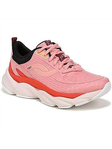 Ryka Women's Rezorb Max Walking Shoe in Melon Pink (view 2)