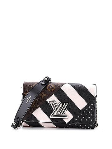 Louis Vuitton Twist Chain Wallet Limited Edition Studded Monogram Canvas (view 1)