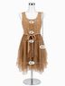 Ryu Tan Cocktail Dress Size S - photo 4