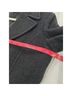 Anne Klein 80% Wool 20% Nylon 100% Polyester Solid Gray Coat Size S - photo 4
