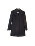 Anne Klein 80% Wool 20% Nylon 100% Polyester Solid Gray Coat Size S - photo 3