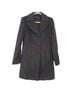 Anne Klein 80% Wool 20% Nylon 100% Polyester Solid Gray Coat Size S - photo 1