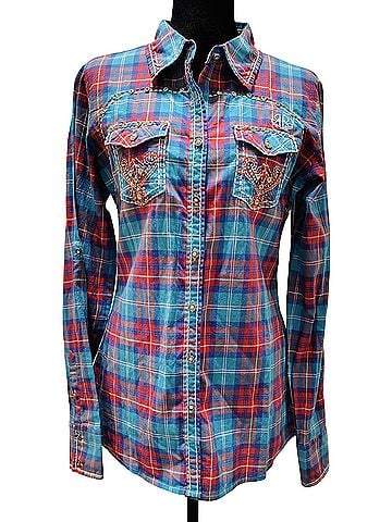 Roar Ari Round Up Button-Down Shirt (view 1)