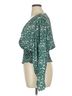 WAYF 100% Polyester Green Wayf 3/4 Sleeve Blouse Size L - photo 4