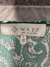 WAYF 100% Polyester Green Wayf 3/4 Sleeve Blouse Size L - photo 6