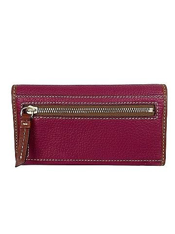 Dooney & Bourke Pebble Grain Leather Continental Wallet Wallet (view 2)