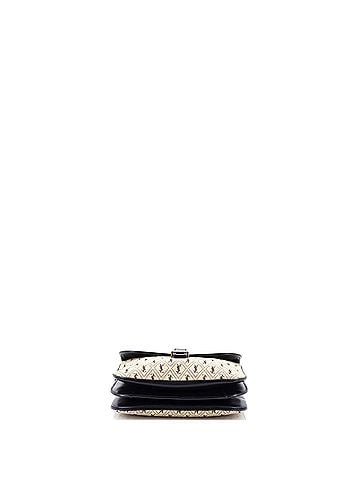 Saint Laurent Top Flap Satchel Monogram All Over Canvas and Leather Small (view 2)
