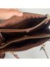 Coach 100% Leather Print Brown Leather Shoulder Bag One size - photo 12