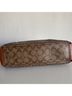 Coach 100% Leather Print Brown Leather Shoulder Bag One size - photo 5