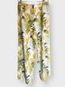 Tommy Bahama Tropical White Green Casual Pants Size 6 - photo 3