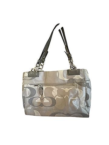 Coach Leather Tote (view 2)