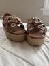 Coach criss cross tea cup floral espadrille platform sandals 
Worn once 
Very c Wedges - photo 5