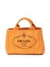 Prada Orange Small Canapa Tote One size - photo 1