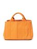 Prada Orange Small Canapa Tote One size - photo 5