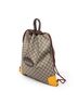 Gucci White Web Logo Drawstring Backpack One size - photo 3