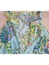 Lilly Pulitzer 100% Cotton Tropical Floral Blue Green Pink White Tank Top Size S - photo 4
