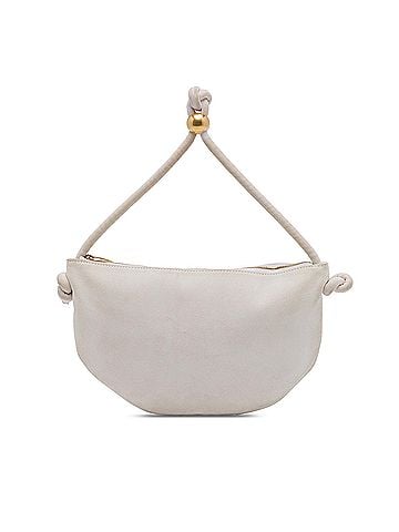 Bottega Veneta Small Suede Turn Pouch (view 1)