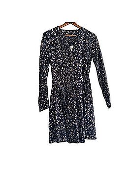 Gap Tie-Belt Print Dress Casual Dress (view 1)