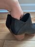 FRYE 100% Leather Black Ankle Boots Size 8 - photo 6