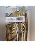 Zero Degrees Celsius Gold White Formal Skirt Size S - photo 3