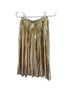 Zero Degrees Celsius Gold White Formal Skirt Size S - photo 2