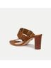 Veronica Beard 100% Suede Brown Heels Size 11 - photo 4