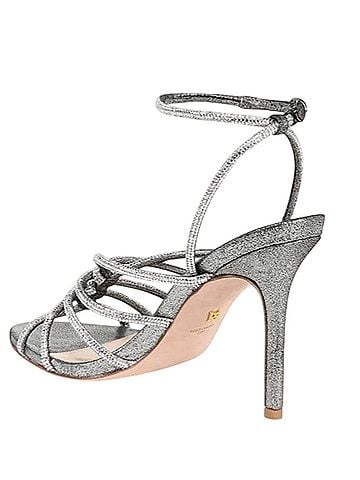 Veronica Beard Aneesha Twisted Crystal Stiletto Sandals Heels (view 2)