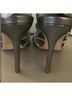 Veronica Beard 100% Leather Silver Heels Size 7 1/2 - photo 6