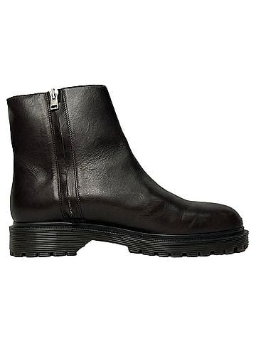 MARNI Marni Ankle Boots in Black Leather (view 1)