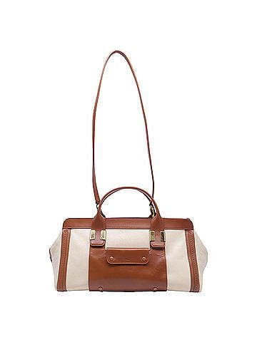 Chloé Chloé Medium Alice Colorblock Tote Bag in Multicolor Leather (view 1)