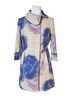 Elevenses 100% Cotton 100% Polyester Print Multi Color Coat Size 8 - photo 1