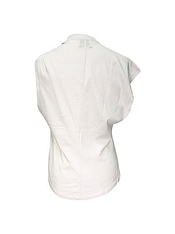 Isabel Marant Isabel Marant Nayda Twisted T-Shirt in White Cotton (view 2)