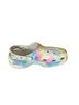 Crocs 100% Synthetic Tie-dye White Yellow Pink Mule/Clog Size 8 - photo 1