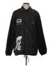 Stranger Things 100% Polyester Graphic Black Stranger Things Windbreaker Size L - photo 1