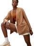 Everlane 100% Lyocell 100% Polyester Brown Blazer Size XXS - photo 1