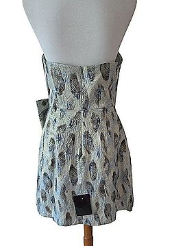 BCBGMAXAZRIA Feather print Cocktail Dress (view 2)