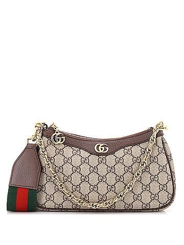 Gucci Ophidia Charm Shoulder Bag GG Coated Canvas Small (view 1)