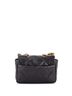 Chanel 100% Leather Black 19 Flap Bag Quilted Leather Medium One size - photo 4
