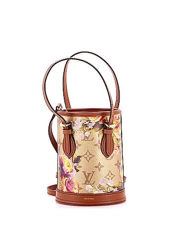 Louis Vuitton Bucket Bag Limited Edition Garden Monogram Canvas Nano (view 1)