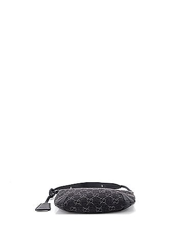 Gucci Horsebit Slim Shoulder Bag GG Denim with Leather Small (view 2)