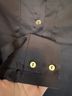 Alexia Admor Black Button-Down Shirt Size 8 - photo 6
