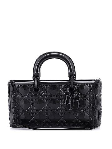 Christian Dior Ultra Matte Lady D-Joy Bag Diamond Motif Cannage Calfskin Medium (view 1)